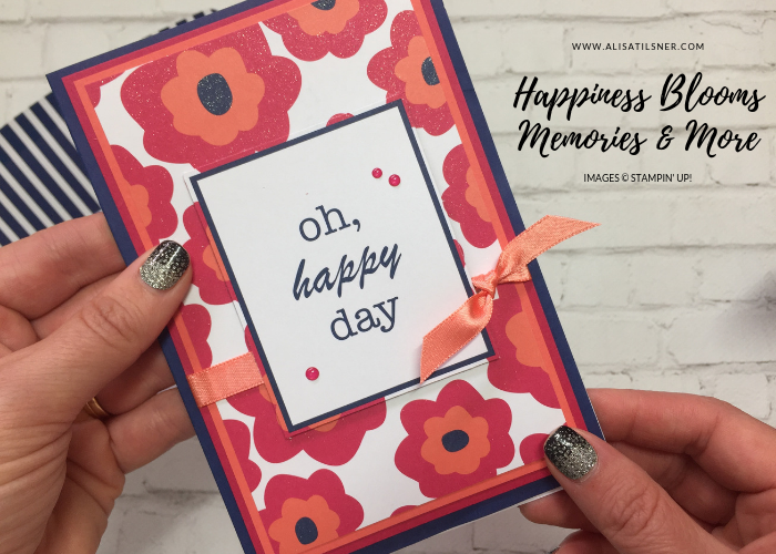 Happiness Blooms Memories & More Card