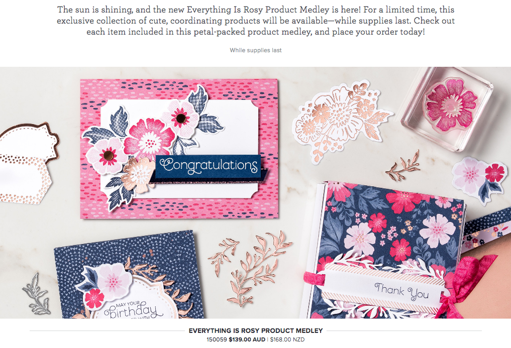Everything is Rosy Product Medley