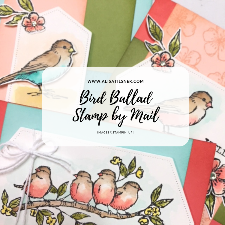Sneak Peek Bird Ballad Stamp by Mail