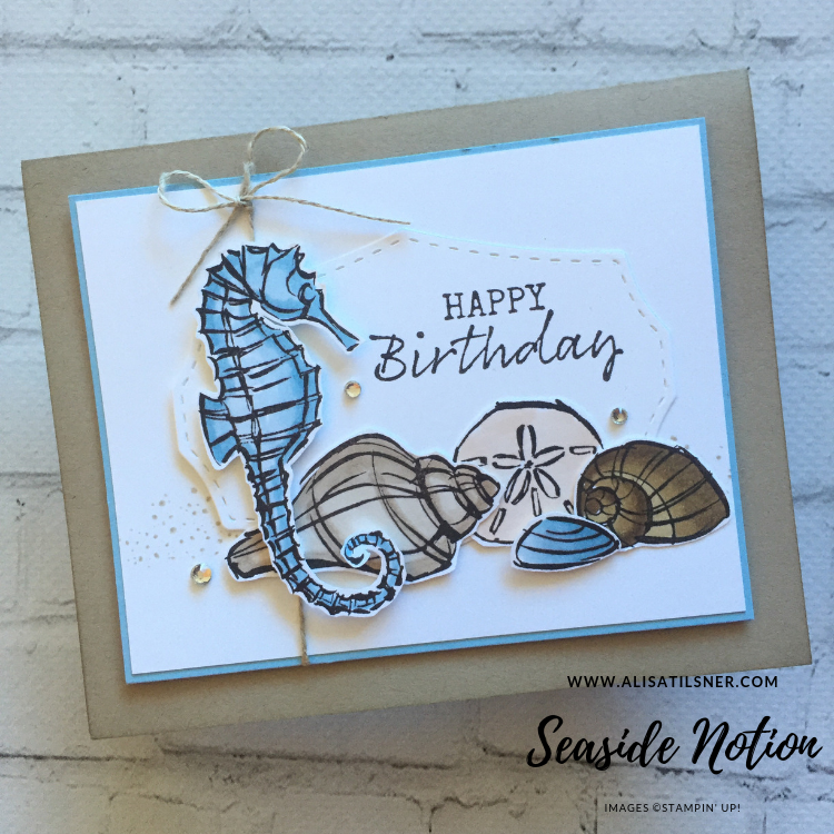 Stampin’ Up! Seaside Notions