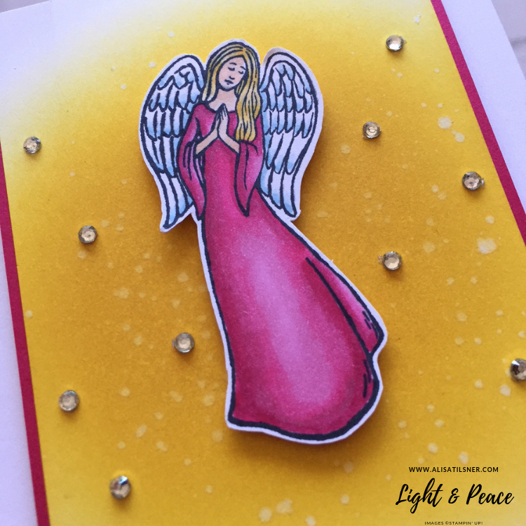 Light & Peace coloured with Blends – Video Tutorial