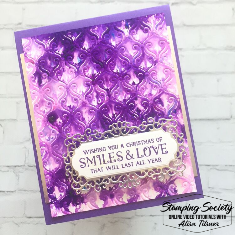 Stamping Society Blog Hop & Tutorial