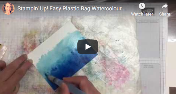Plastic Bag Watercolour Video Tutorial