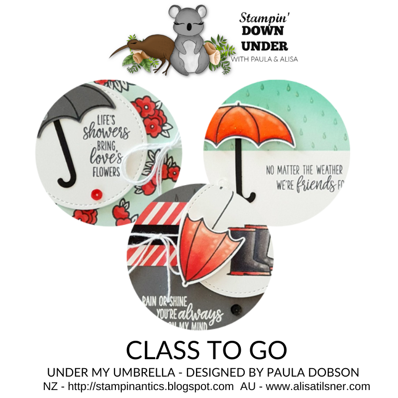 Under My Umbrella Class to Go