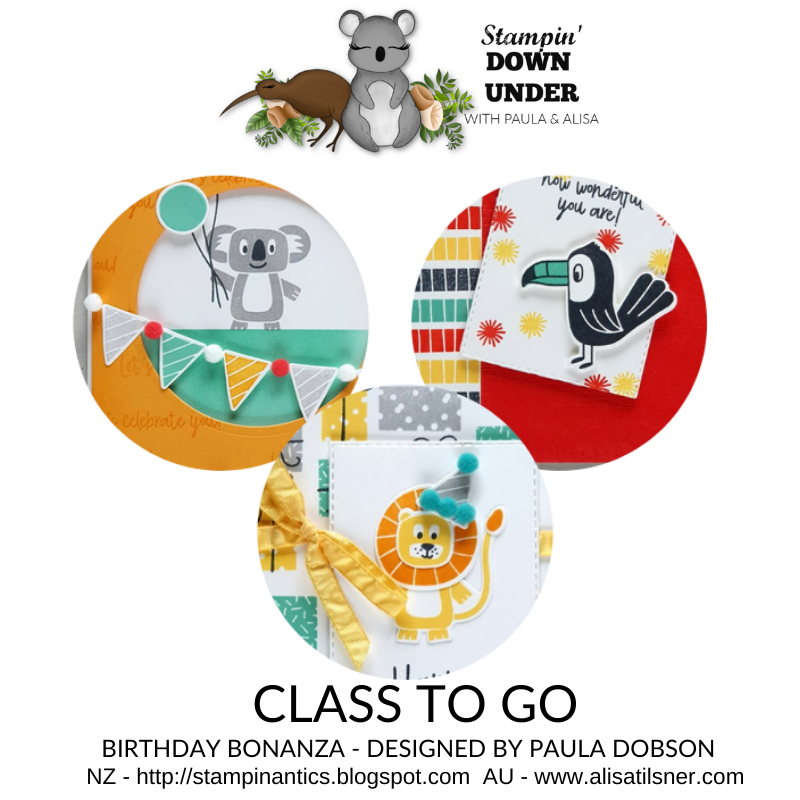 Birthday Bonanza Class to Go