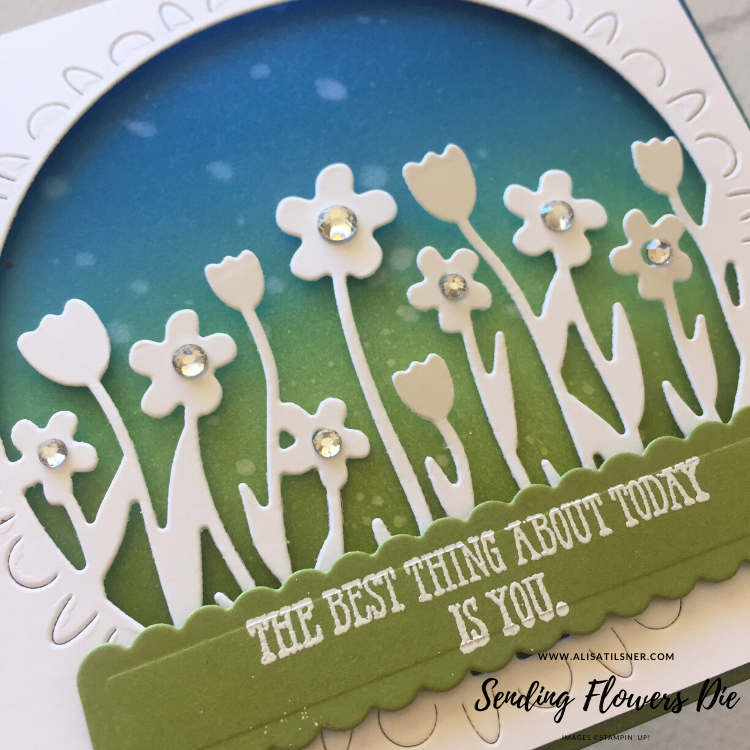 Stampin’ Creative Blog Hop – Sending Flowers Birthday Card