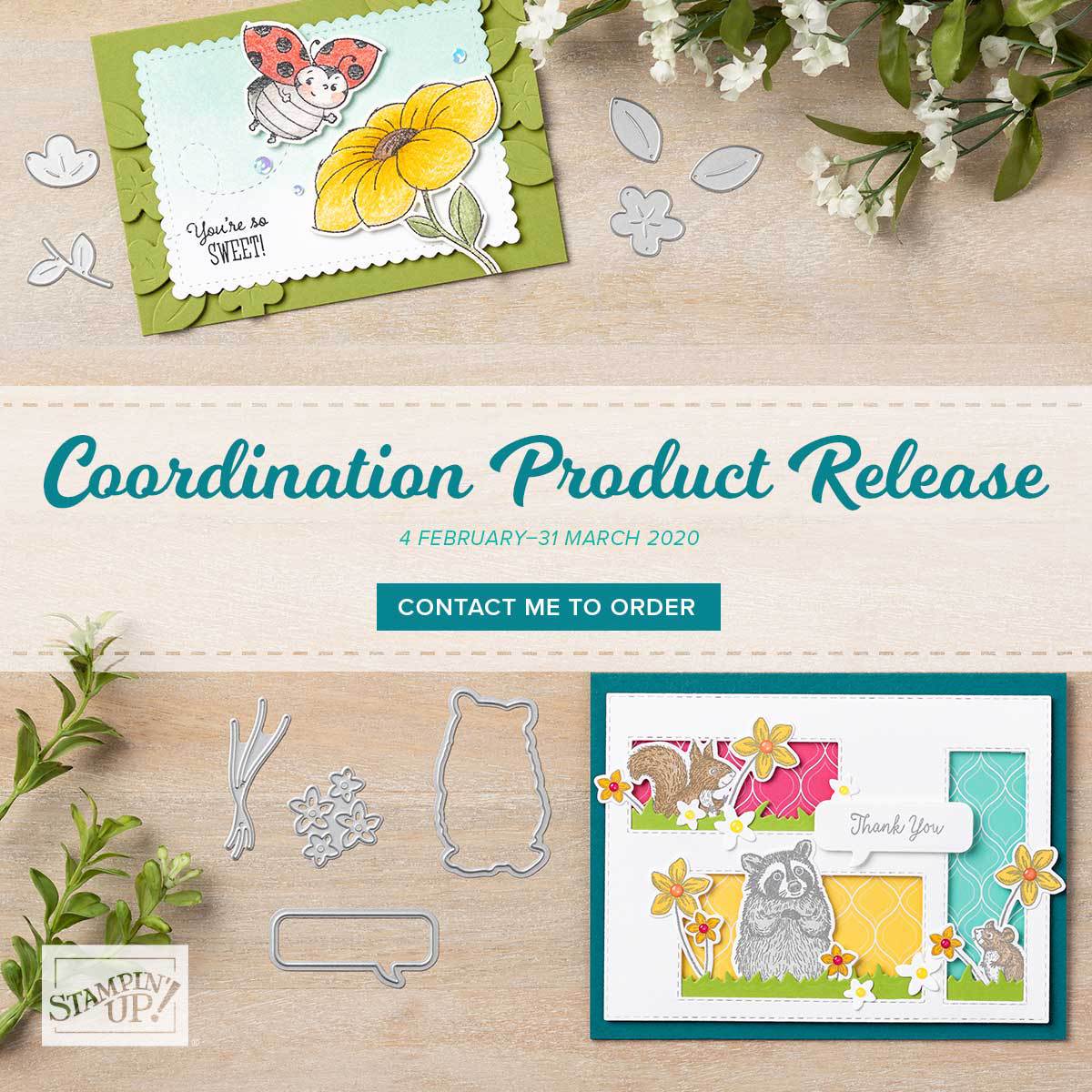 Coordination Product Release by Stampin’ Up!