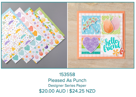 Coordination Product Release by Stampin' Up! Available from Alisa Tilsner Stampin' Up! Demo in Australia