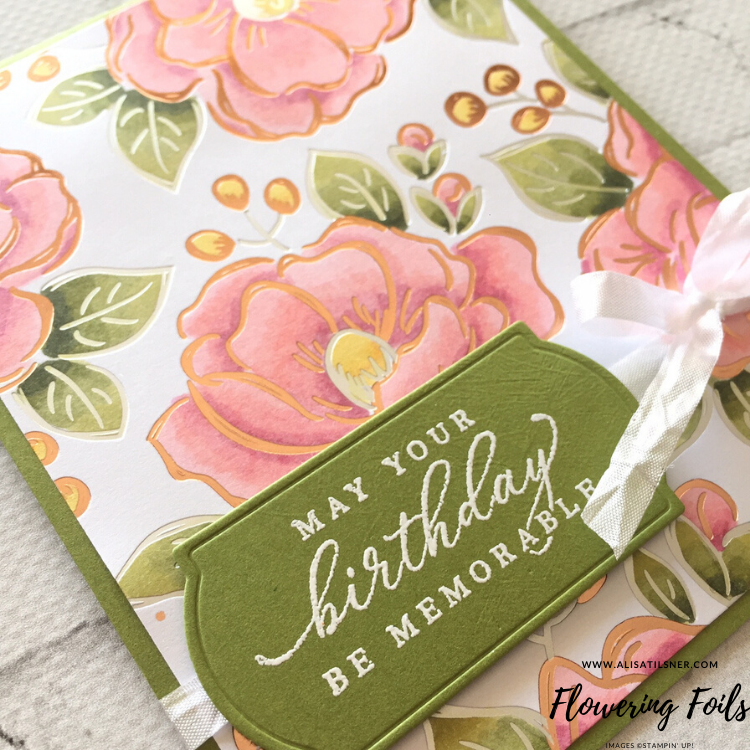 Flowering Foils Design Series Paper