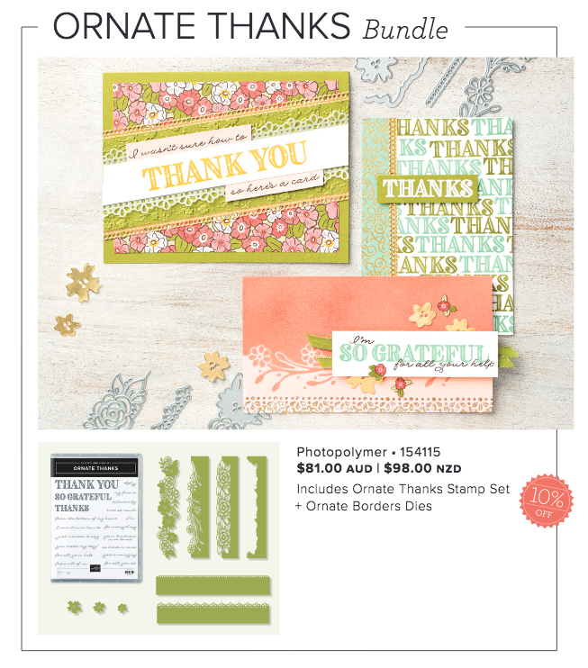 Ornate Garden Suite by Stampin' Up! Available from Alisa Tilsner, Independent Stampin' Up! Demonstrator
