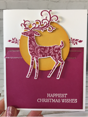 Dashing Deer from Stampin' Up! is Retiring soon! Card by Alisa Tilsner