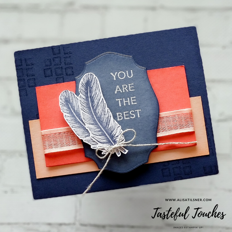 Tasteful Touches by Stampin' Up!. Available from June 3rd.