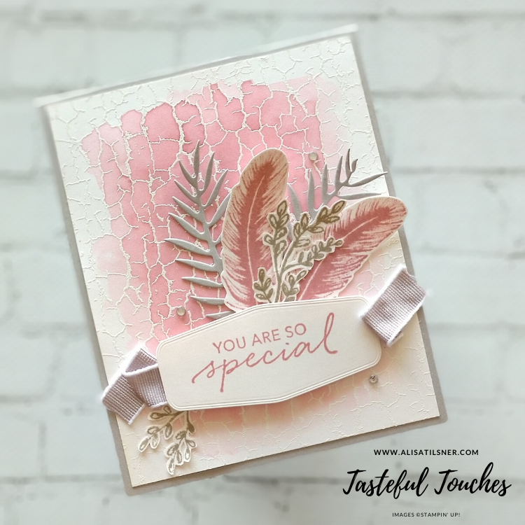 Tasteful Touches Sneak Peek - Card made by Alisa Tilsner.