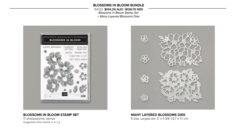 Blossoms in Bloom Bundle from Stampin' Up!