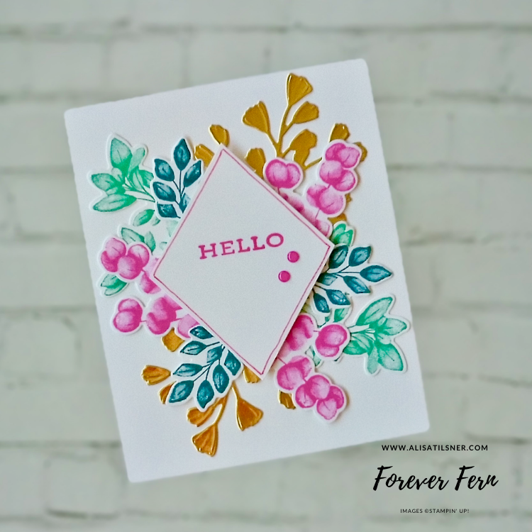 Forever Fern Stamp Set from Stampin' Up! Card by Alisa Tilsner
Cardmaking
Stampin' Up! Card Ideas