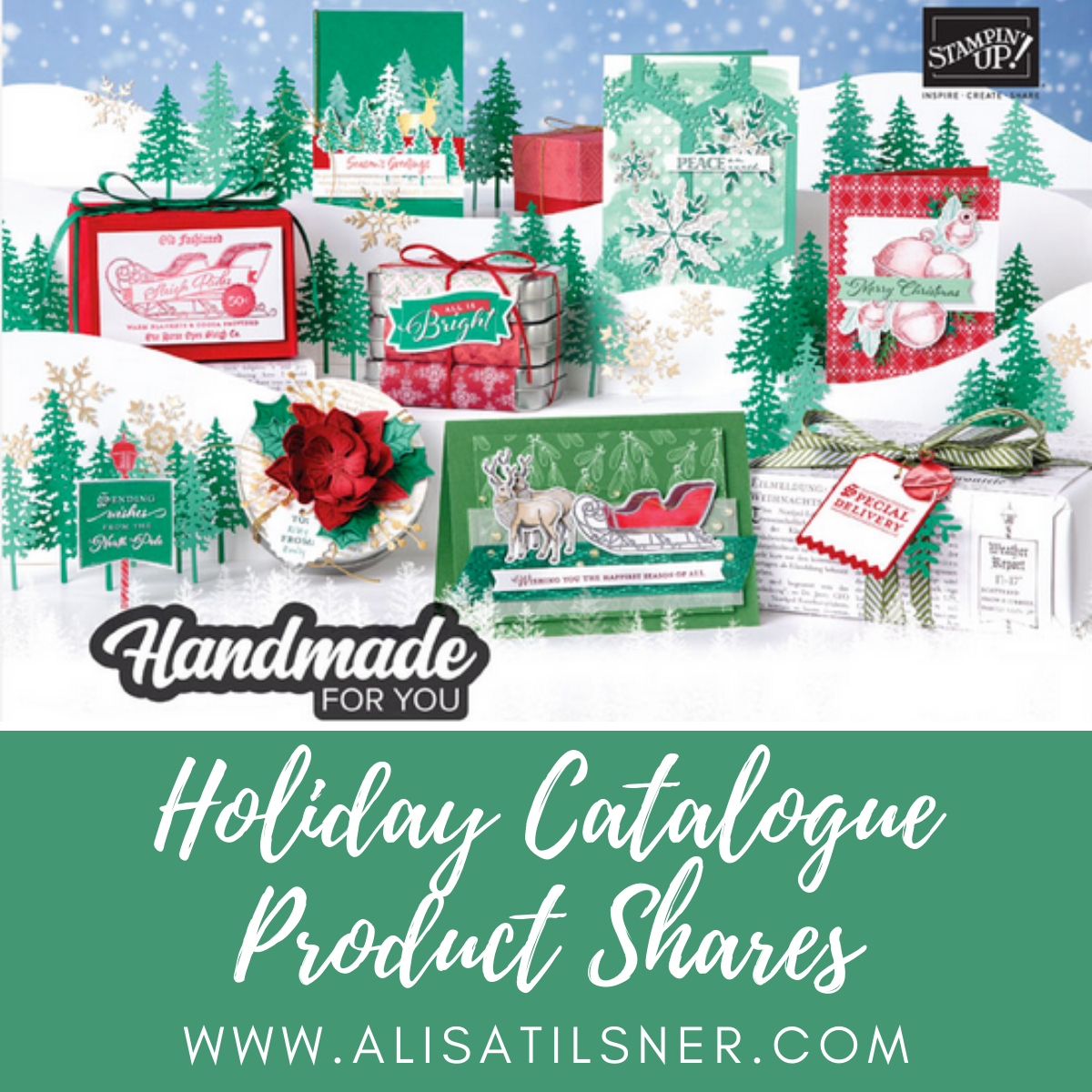 Stampin' Up! Holiday Catalogue Shares available in Australia