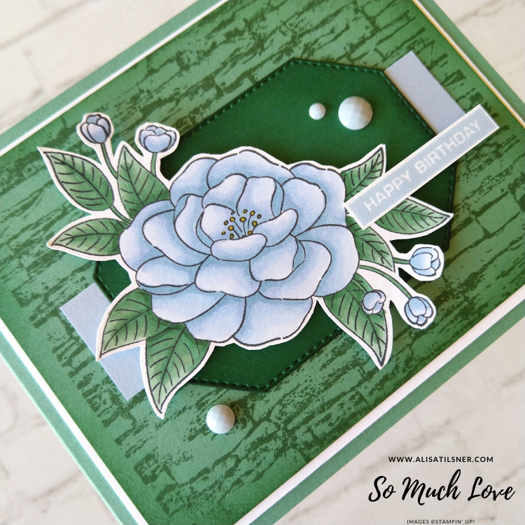 So Much Love Stampin' Up! Set, card by Alisa Tilsner