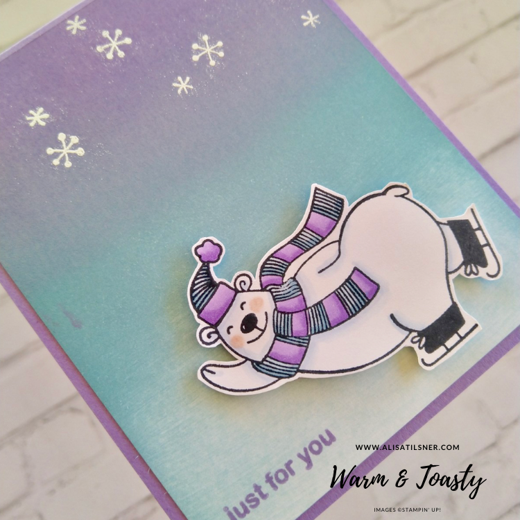 Warm & Toasty Stampin’ Up Christmas Card