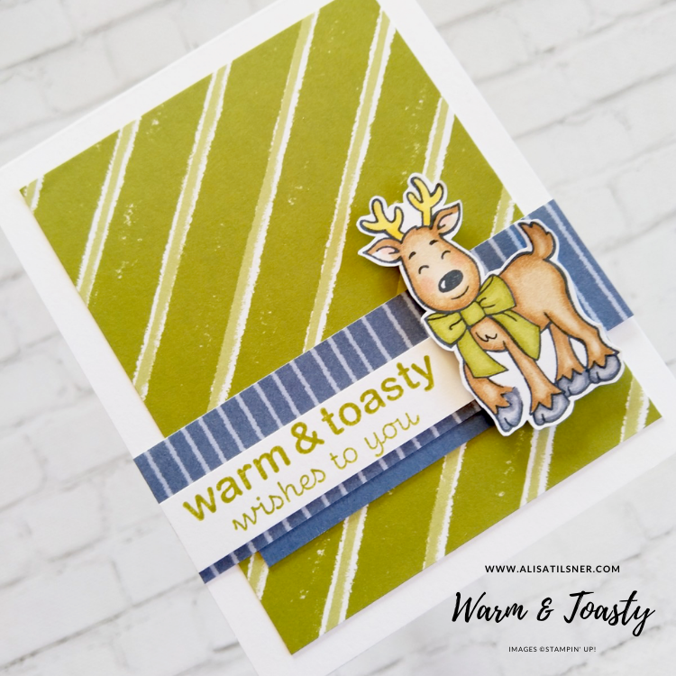 Warm & Toasty Wishes to You!  Cute stamp set from Stampin Up