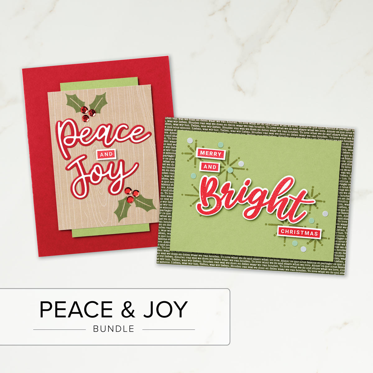 Peace & Joy Bundle Focus