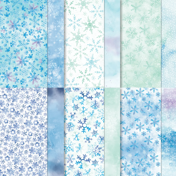 Snowflake Splendor Paper by Stampin' Up! Available in Australia from Alisa Tilsner