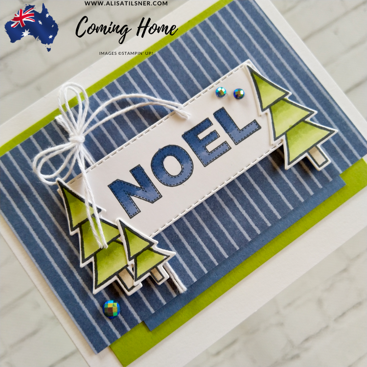 VIDEO & PDF: Stampin’ Up! Coming Home Christmas Card