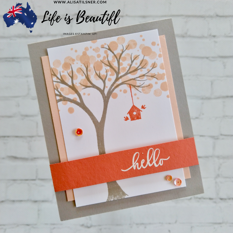 Video & PDF Tutorial: Stampin’ Up! Life is Beautiful