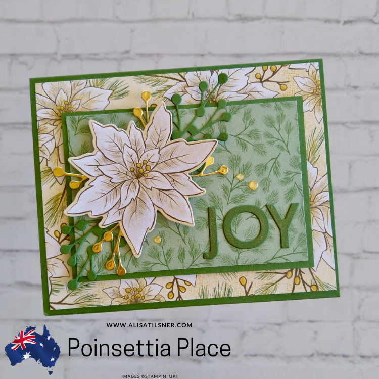 Poinsettia Place Christmas Card