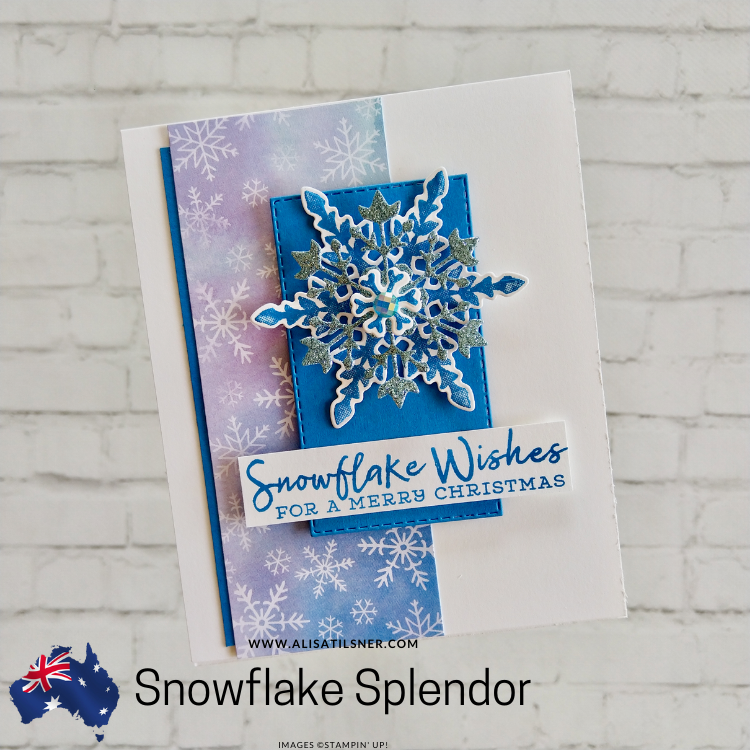Snowflake Splendor Christmas Card