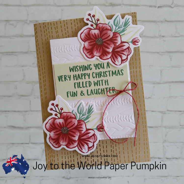 Joy to the World Paper Pumpkin Alternatives