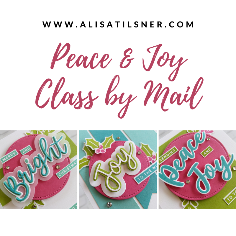 Peace & Joy Class by Mail Open for Registration