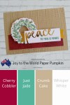 Joy to the World Paper Pumpkin