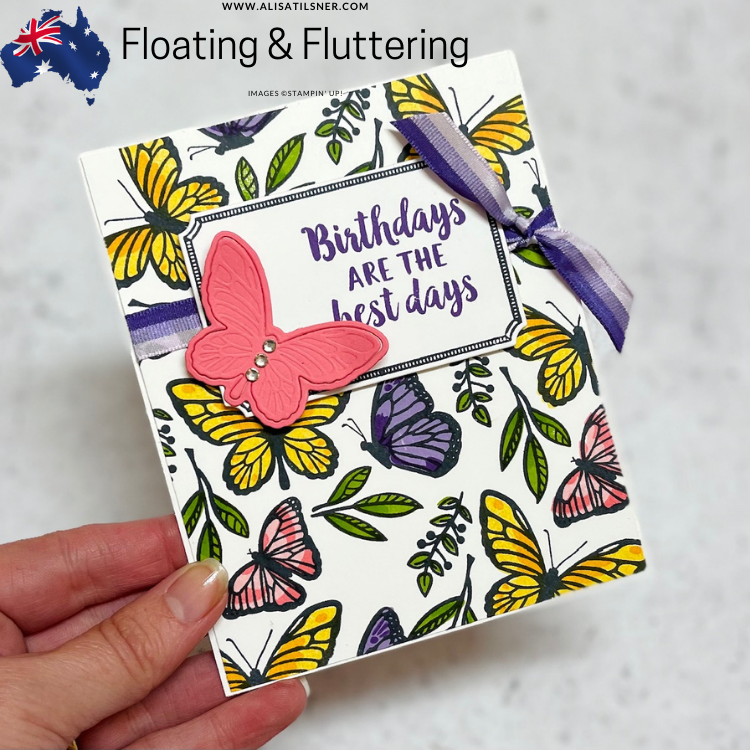 Stampin Up Floating & Fluttering Sneak Peek