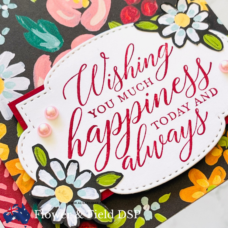 Card Base from Flower & Field DSP