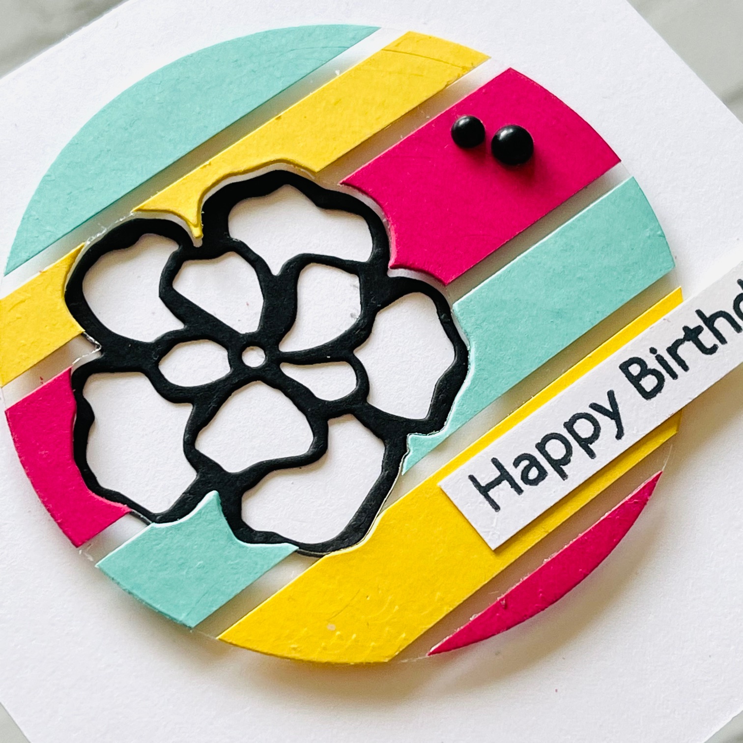 Inlaid Floating Technique with Stampin’ Up! Dies