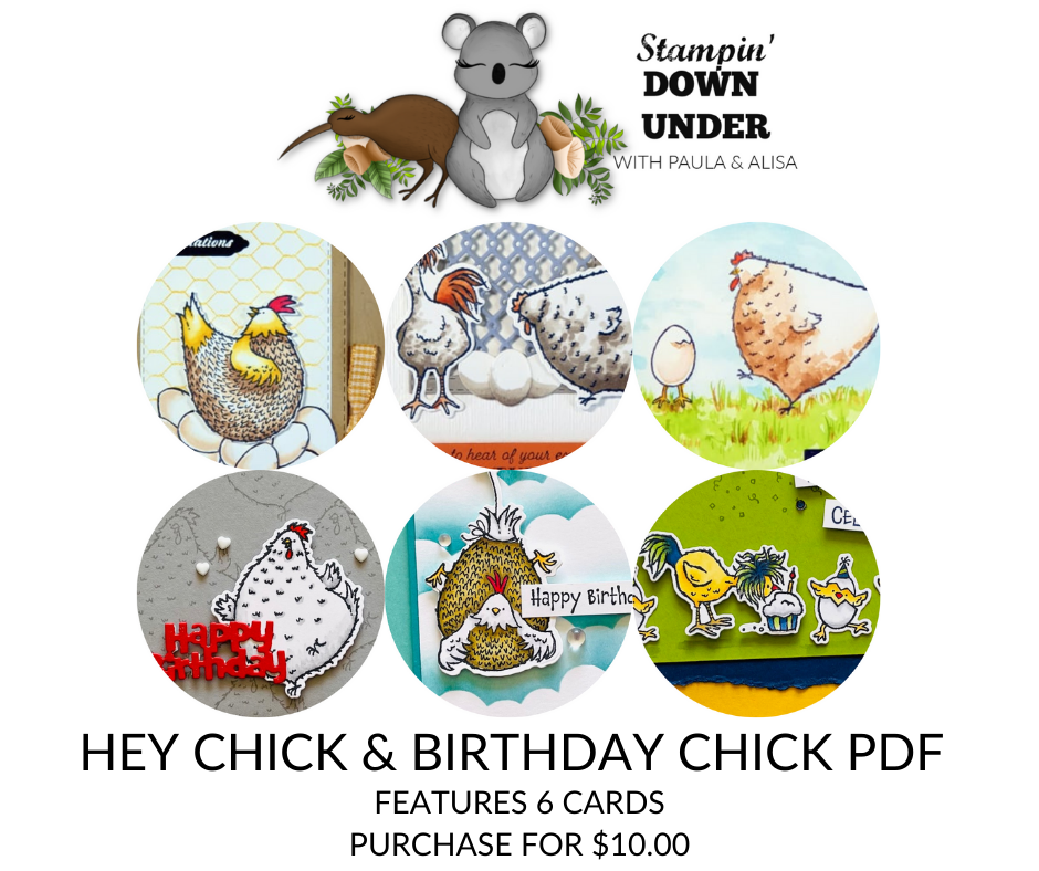 Stampin’ Up! Hey Chick & Birthday Chick PDF Class