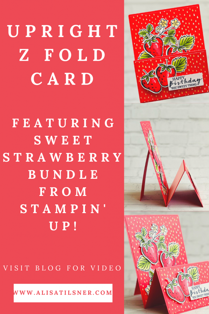 Upright Z Fold Card