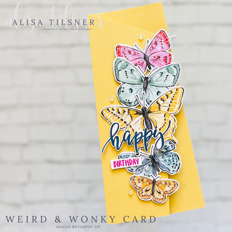 Weird & Wonky Fun Fold Card