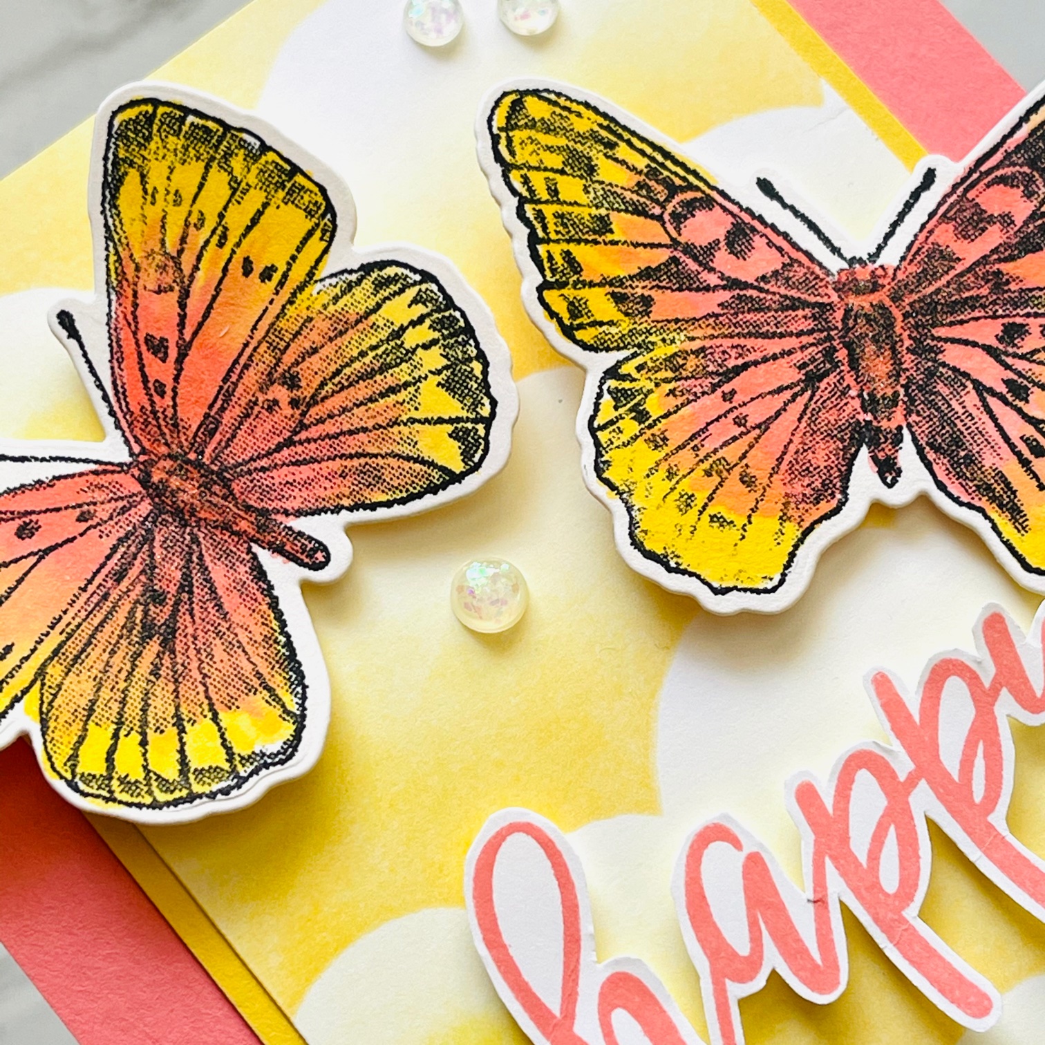 Stampin’ Up! Butterfly Brilliance Birthday Card