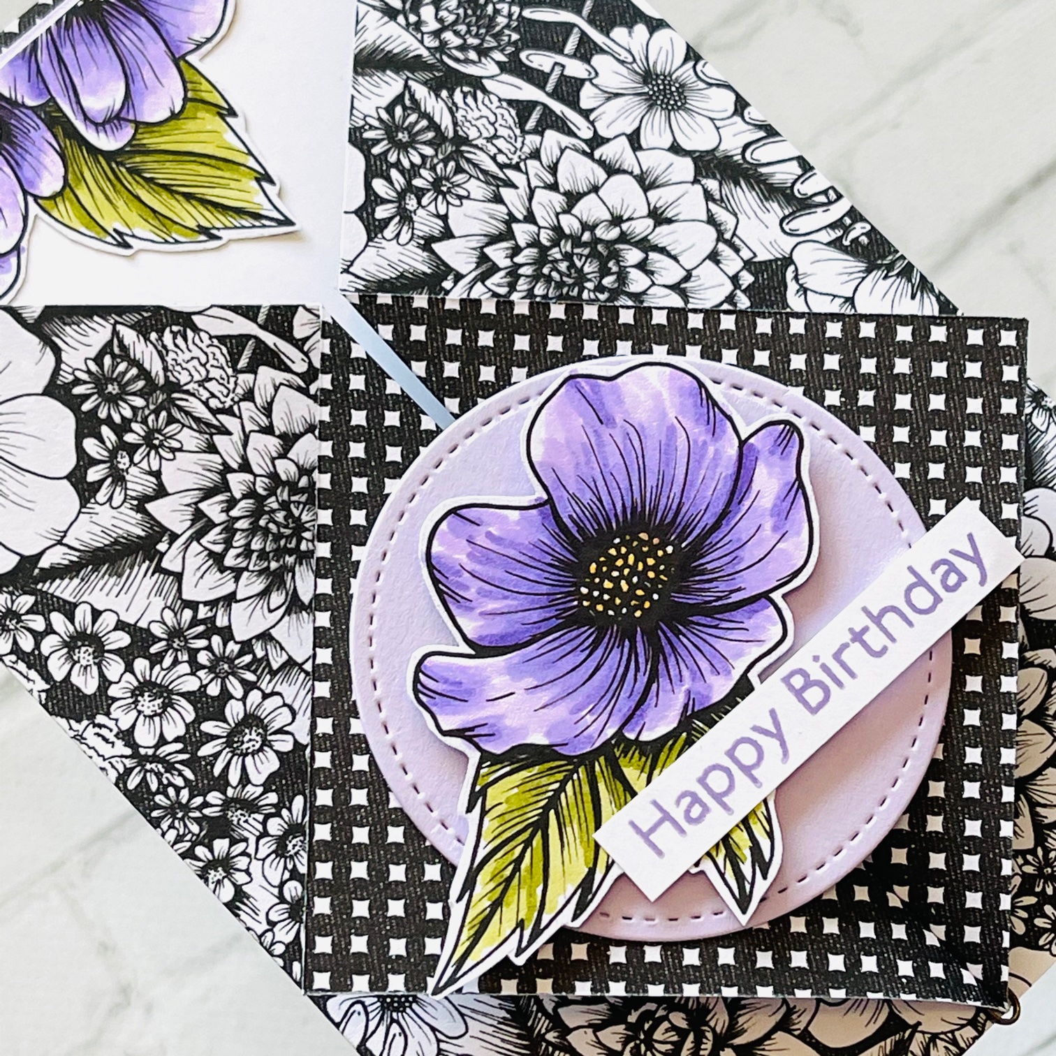 Learn to make a Zig Zag Gatefold Card