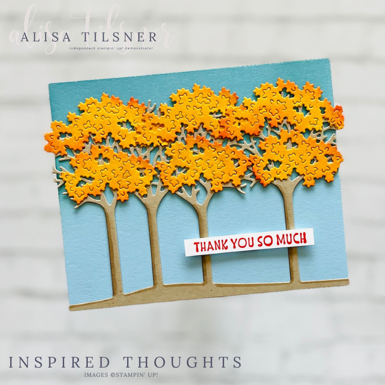 stampin up inspired thoughts