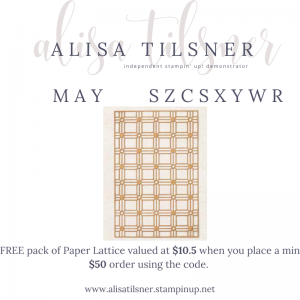 Stampin' Up! Inspired Thoughts Thank You Cards - Alisa Tilsner