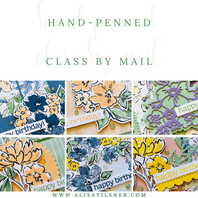 Hand-Penned Class by Mail Instructions