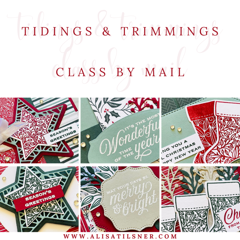 Tidings & Trimmings Class by Mail Re Opened