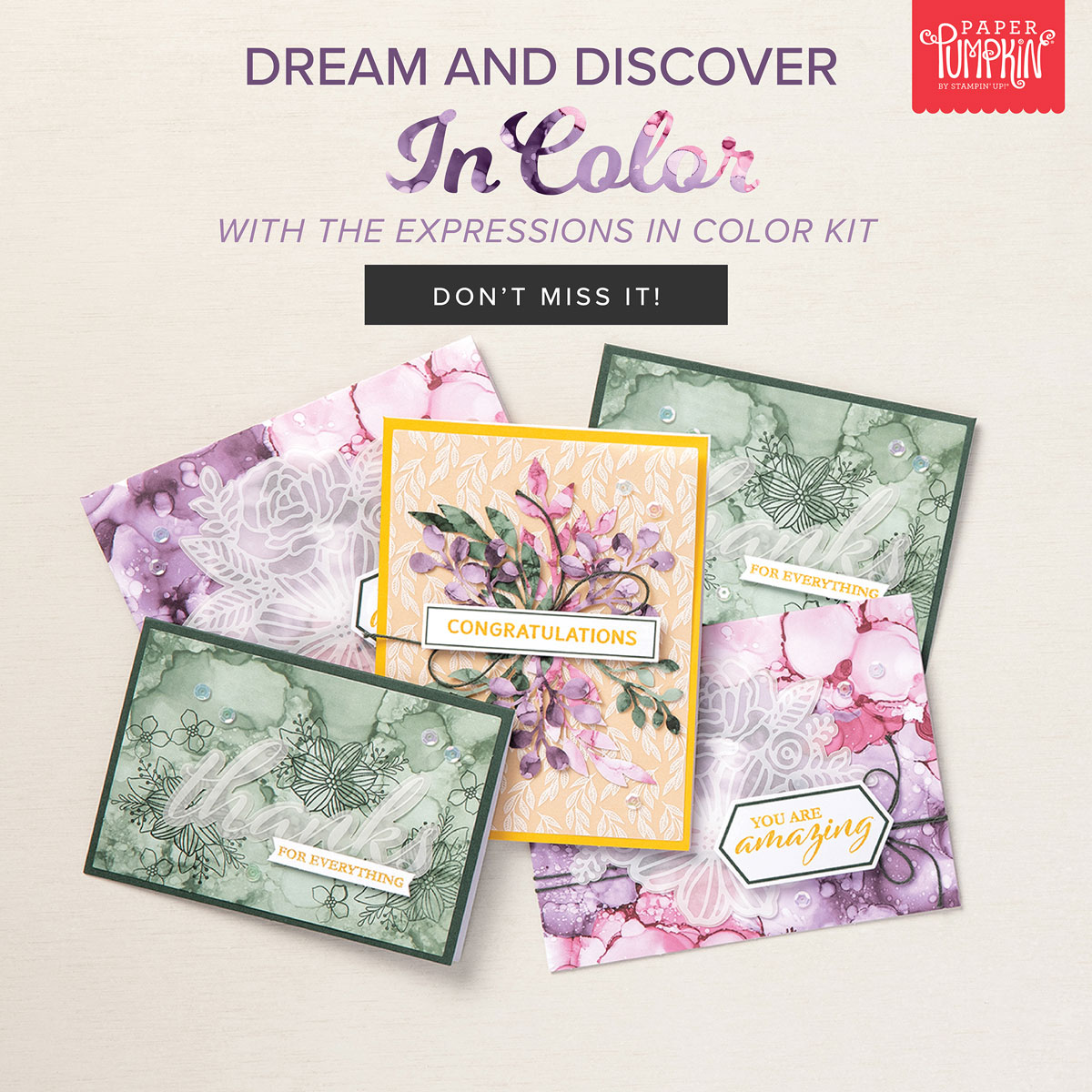 Brand New Paper Pumpkin and Christmas Kit Now Available