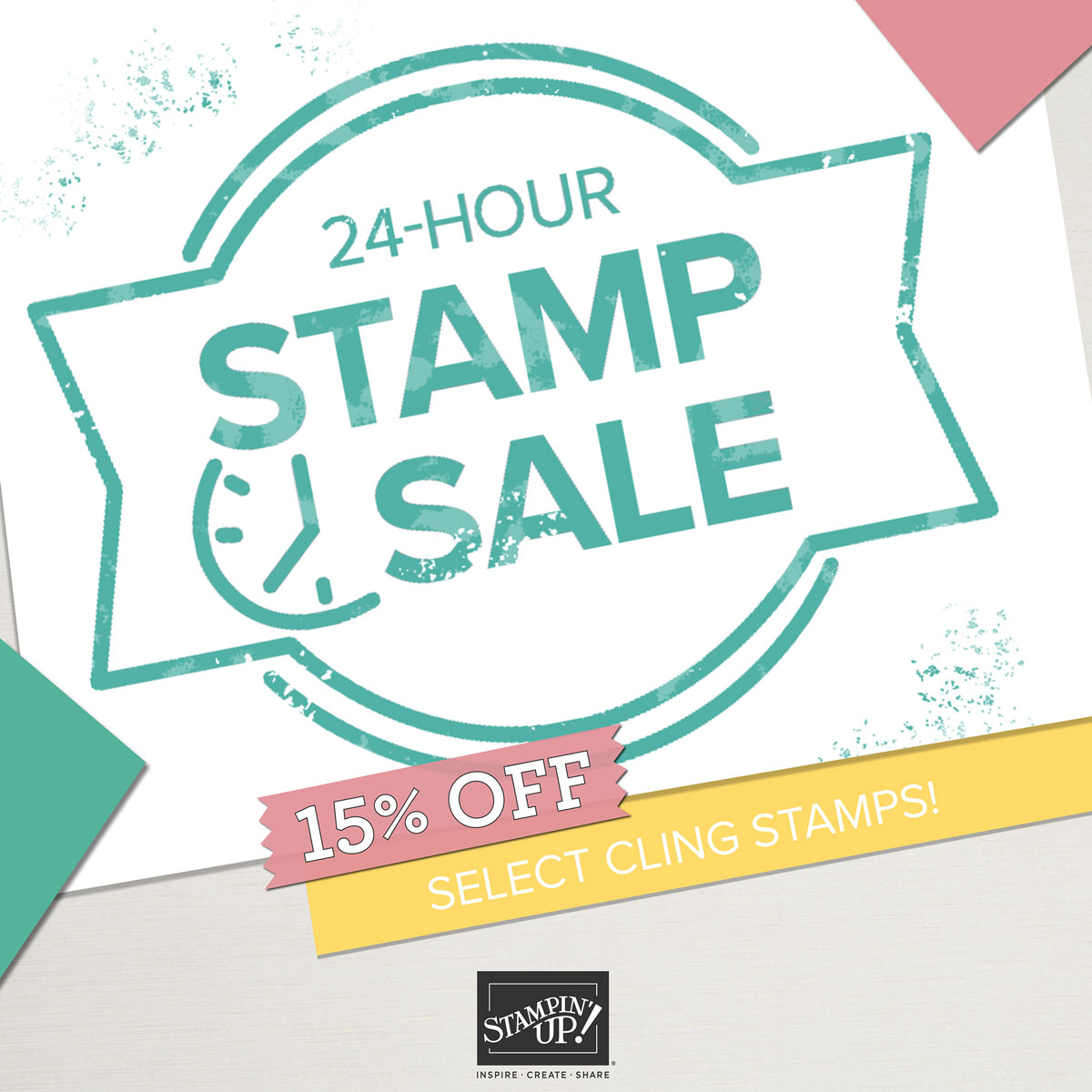 24Hour Stamp Sale starting 20th October