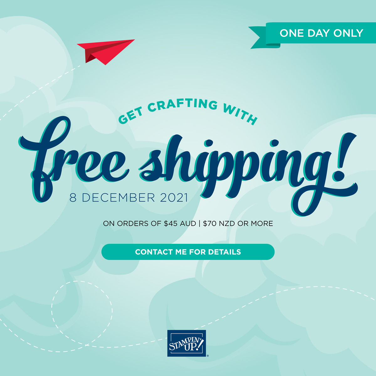 FREE Shipping 8th December ONLY