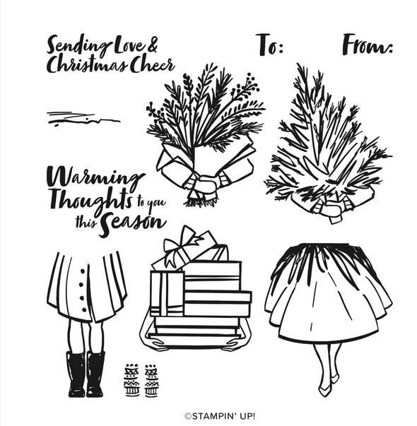 Delivering Cheer Stamp Set