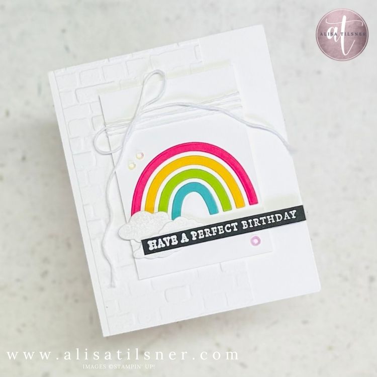 Brilliant Rainbow Birthday Card