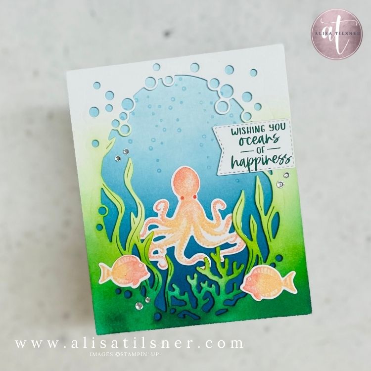 Video Tutorial on Stampin’ Up! Seas the Day Bundle